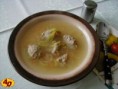 Polévka s játrovými knedlíčky
